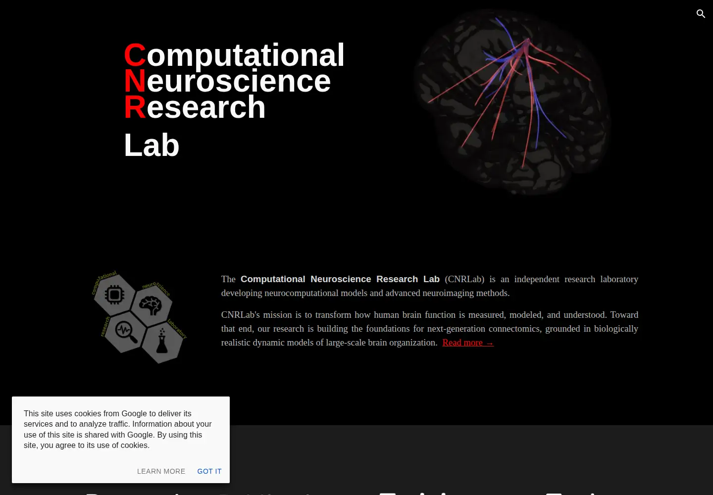 Screenshot of cnrlab.org