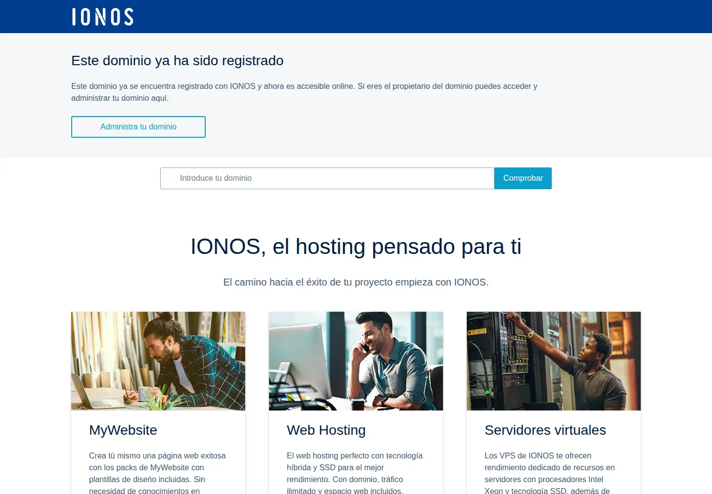 Captured homepage of conilconciencia.org in the current scan