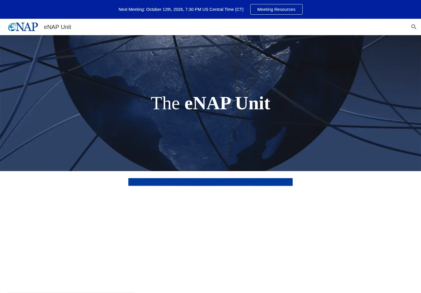 Screenshot of enapunit.org