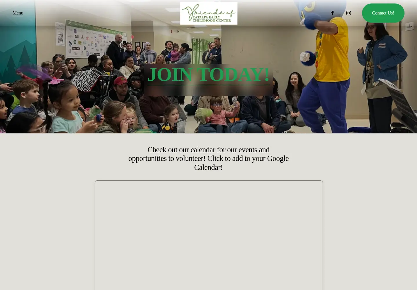 Screenshot of friendsofcatalpa.org