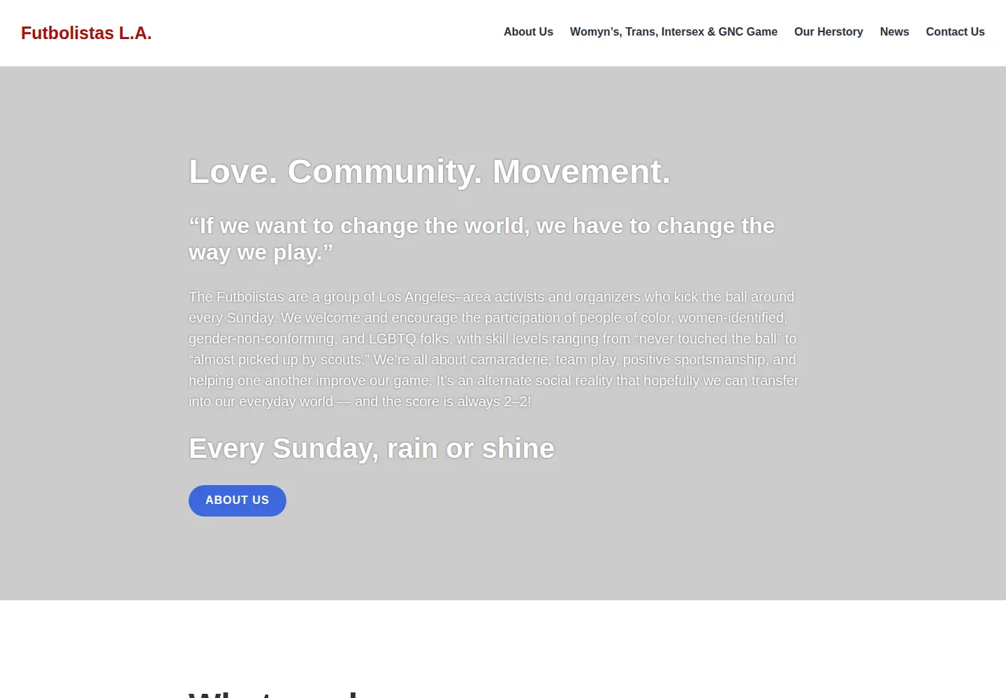 Screenshot of futbolistasla.org