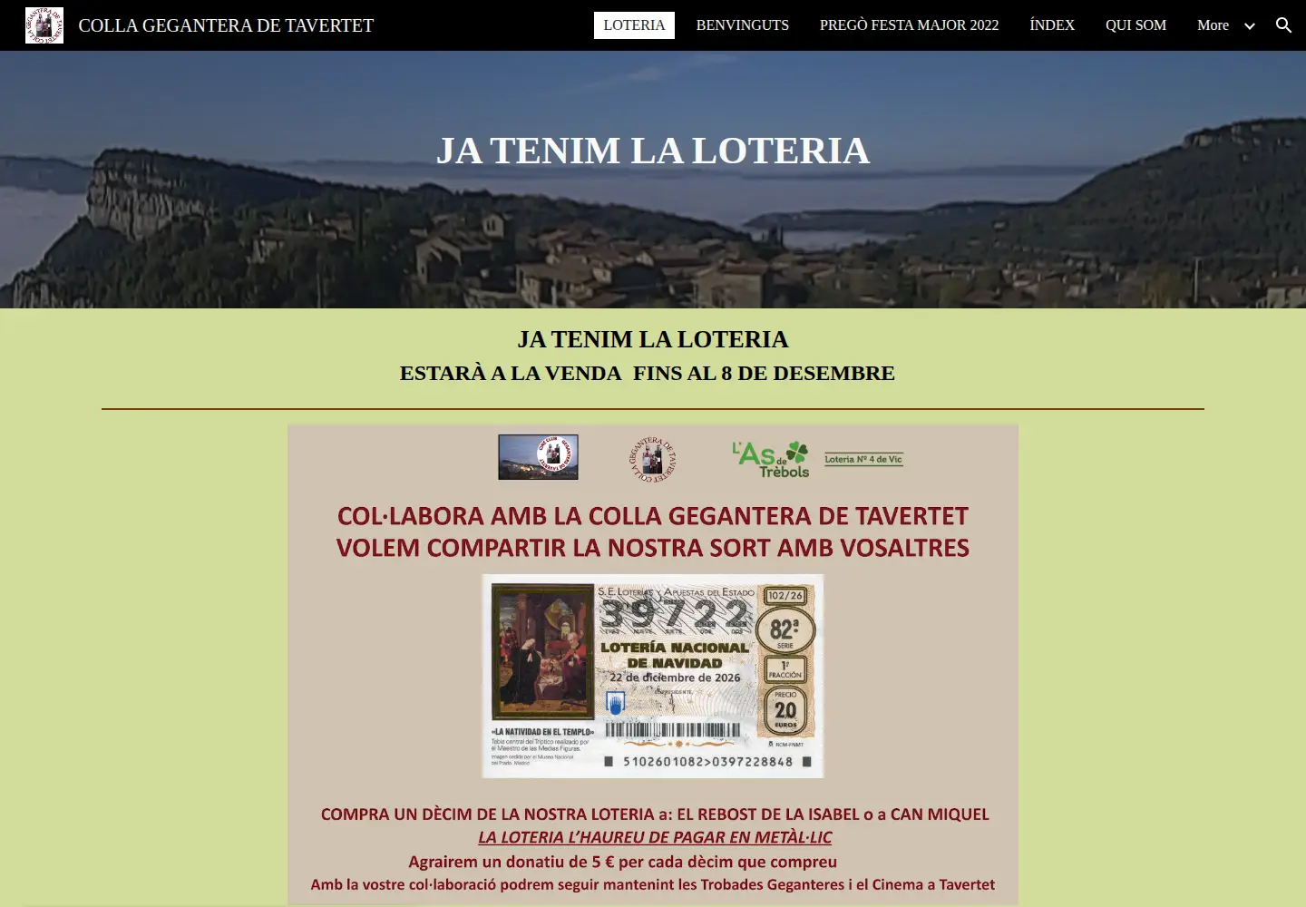 Screenshot of gegantersdetavertet.org