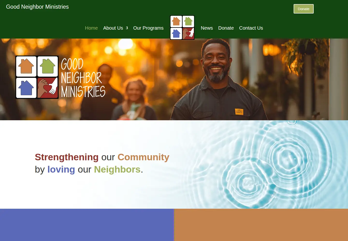 Screenshot of goodneighborministries.org