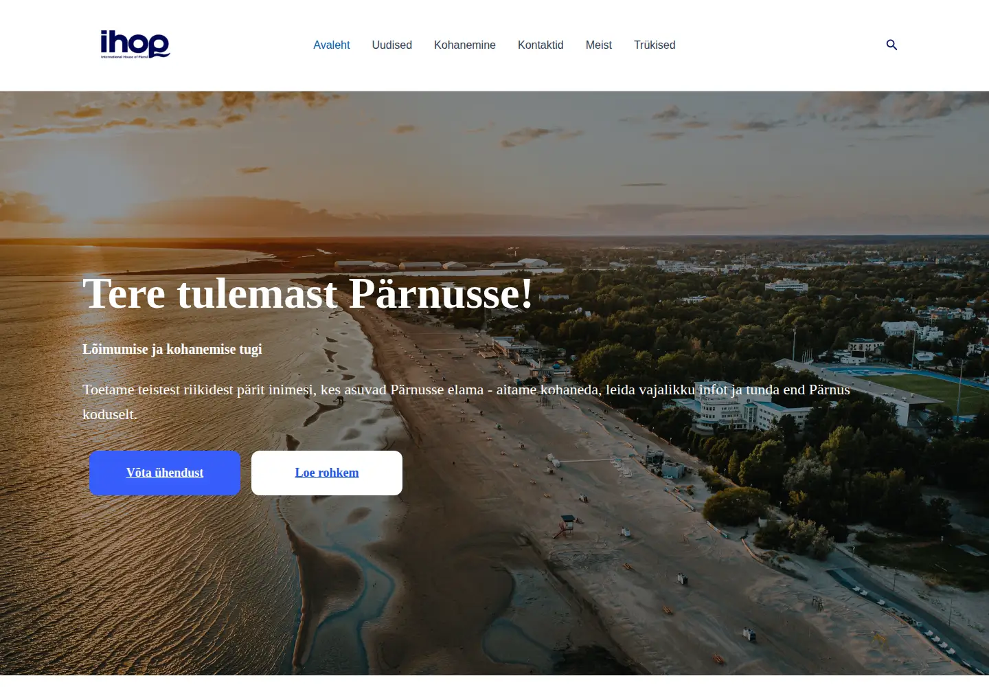 Screenshot of houseofparnu.org