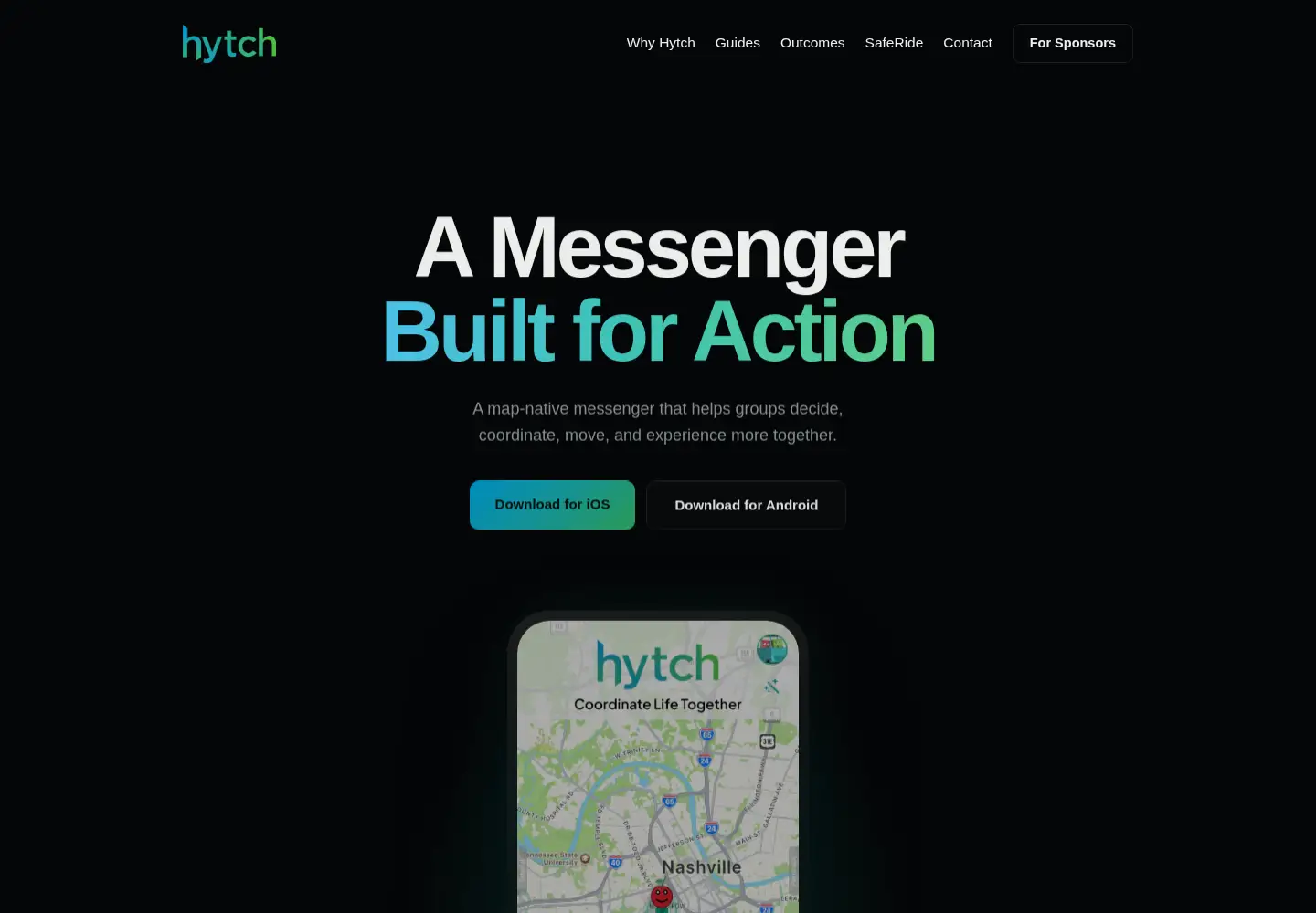 Screenshot of hytch.org