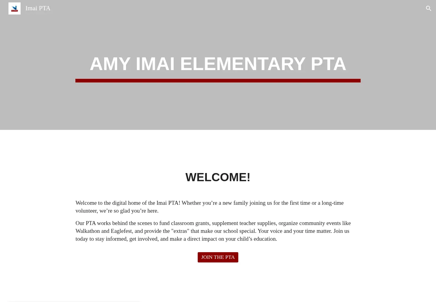 Screenshot of imaipta.org