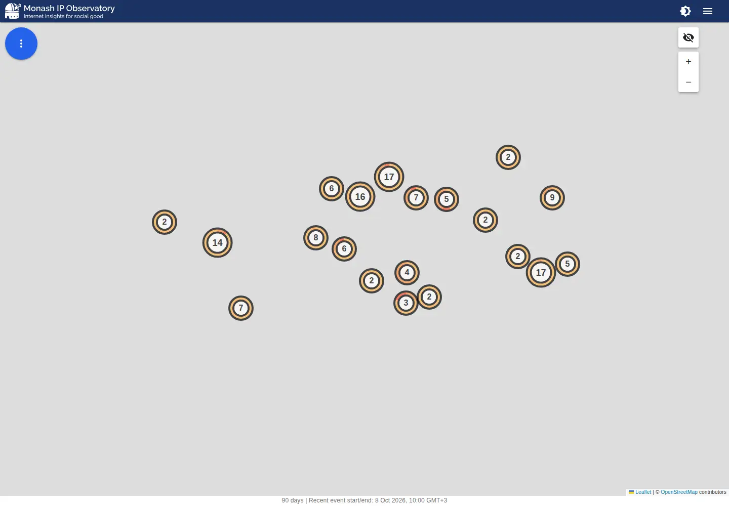 Screenshot of ip-observatory.org