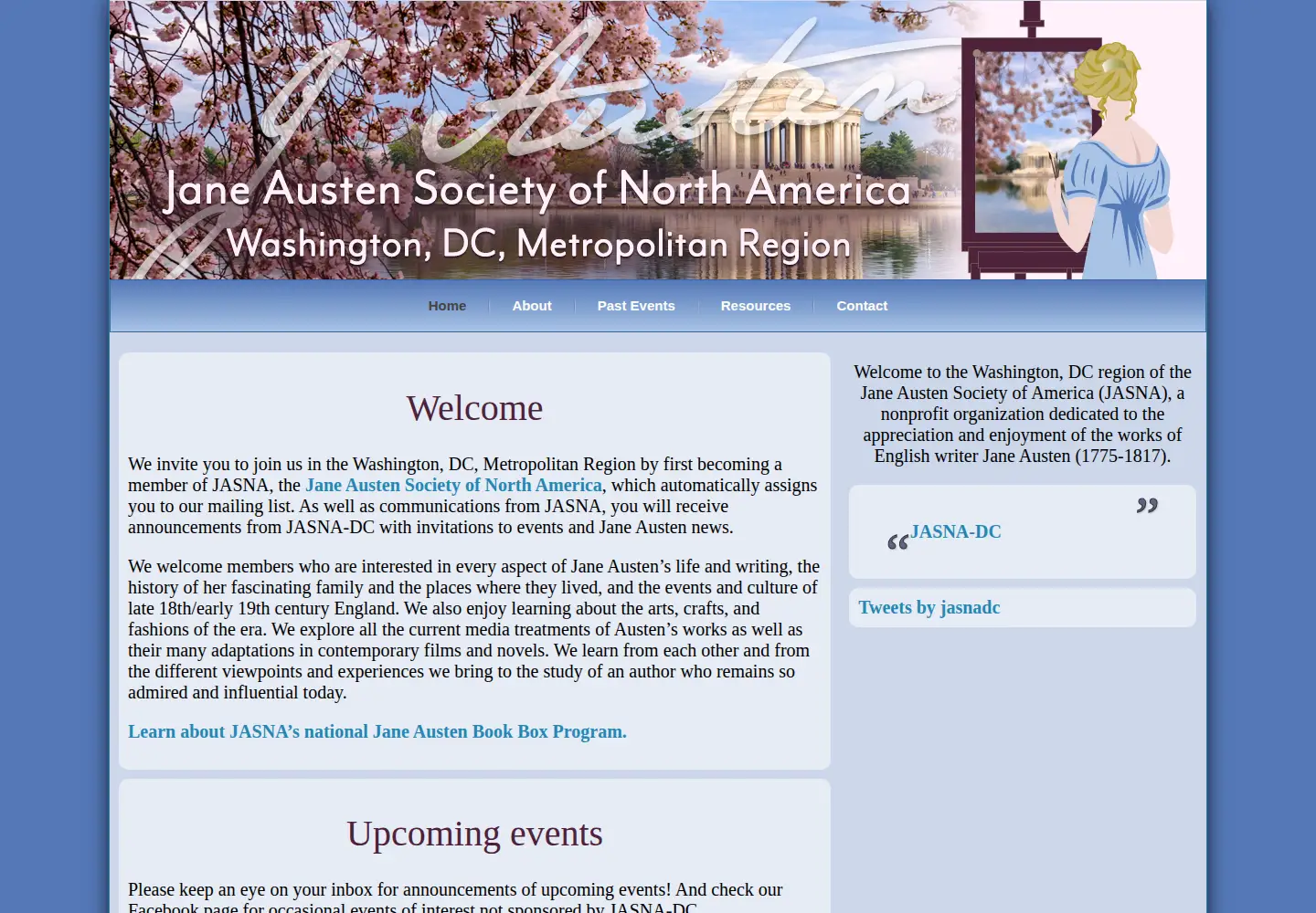 Screenshot of jasna-dc.org