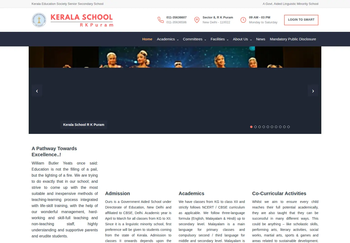 Captured homepage of keralaschoolrkp.org in the current scan