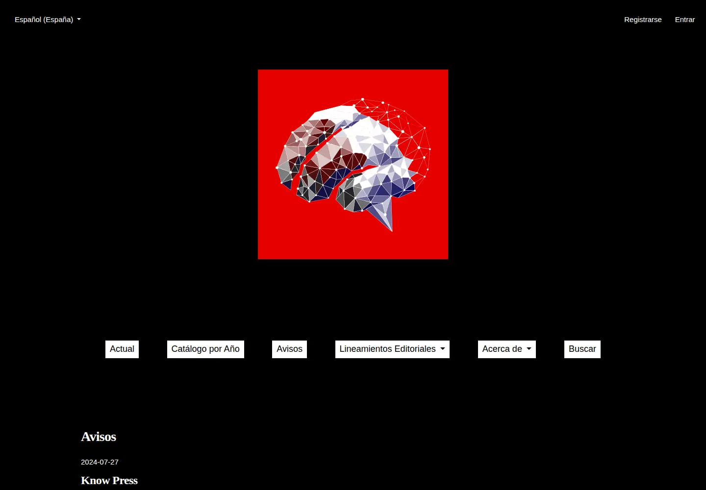 Screenshot of know-press.org