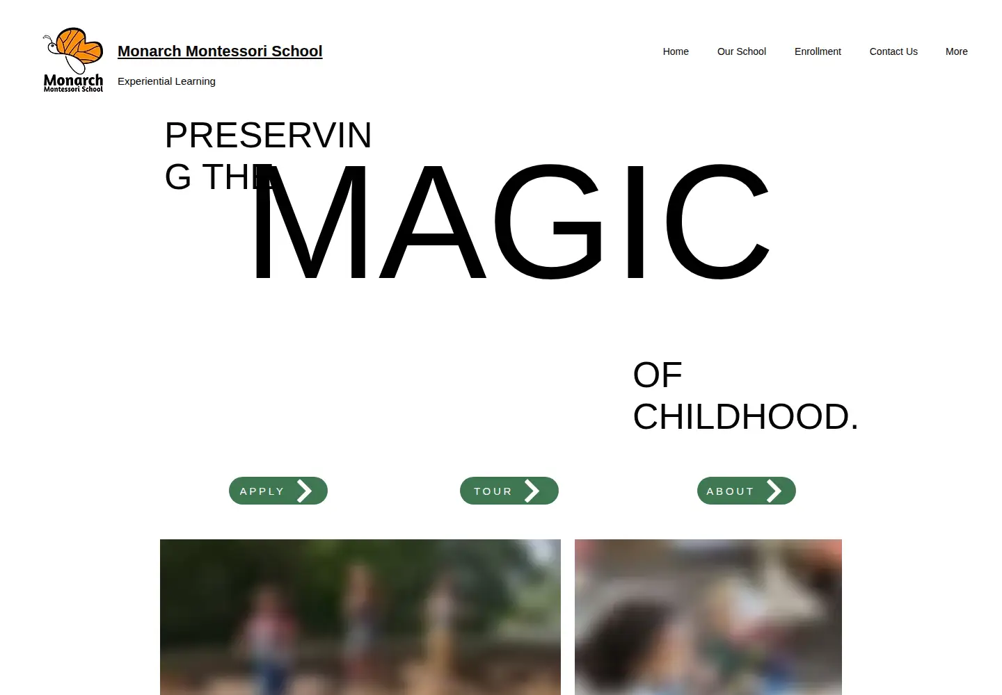 Screenshot of monarchmn.org