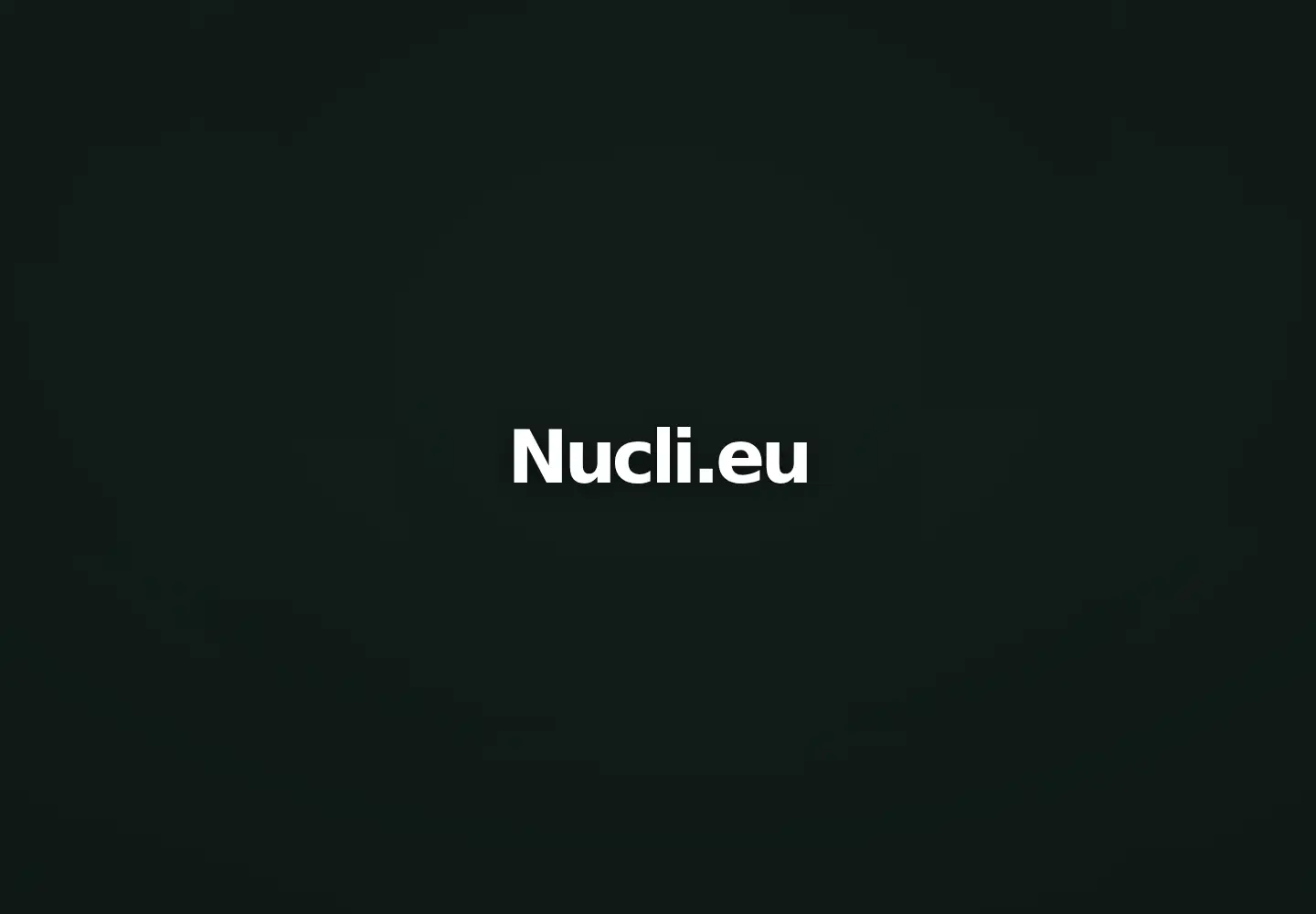 Captured homepage of nucli.org in the current scan