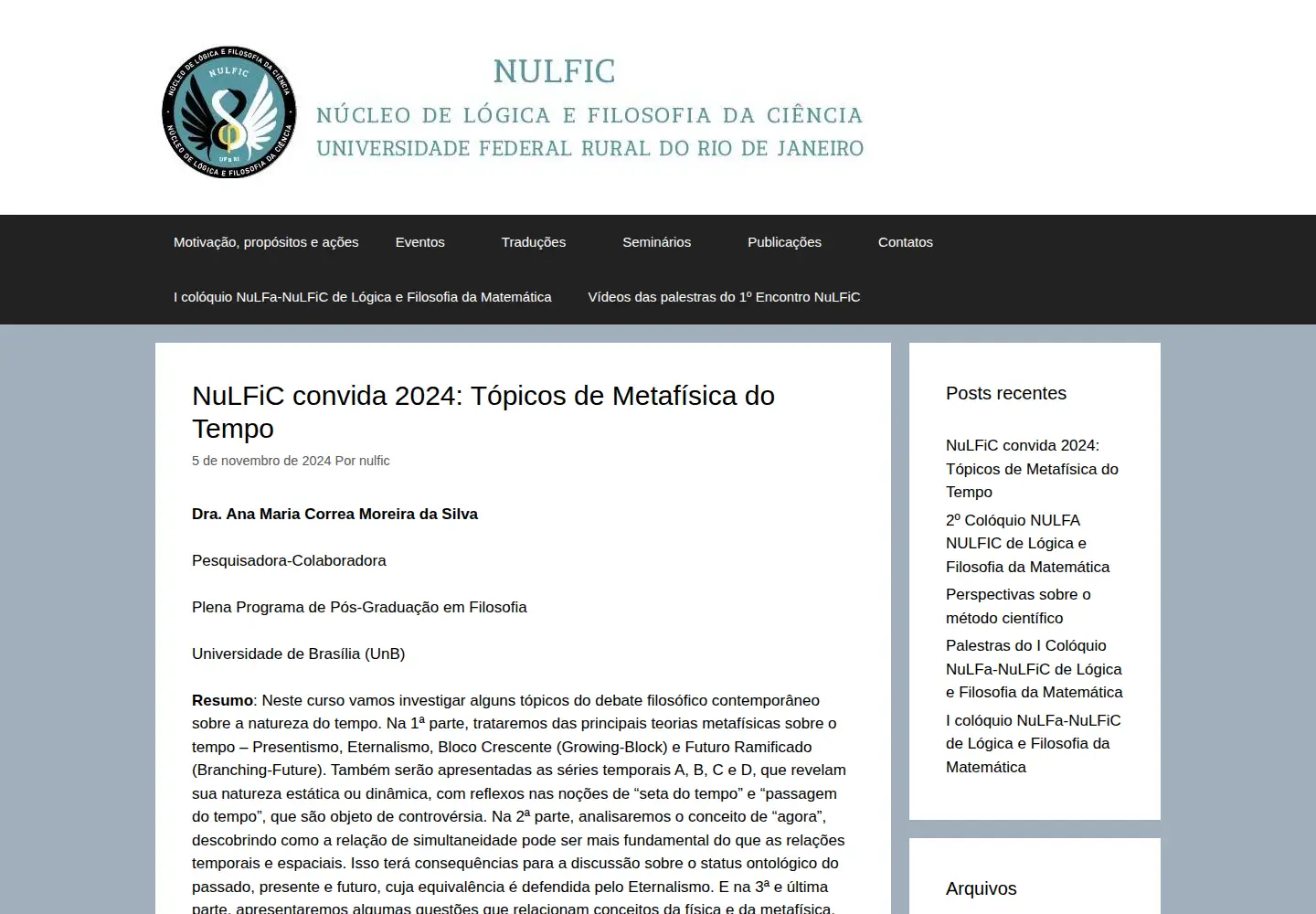 Screenshot of nulfic.org