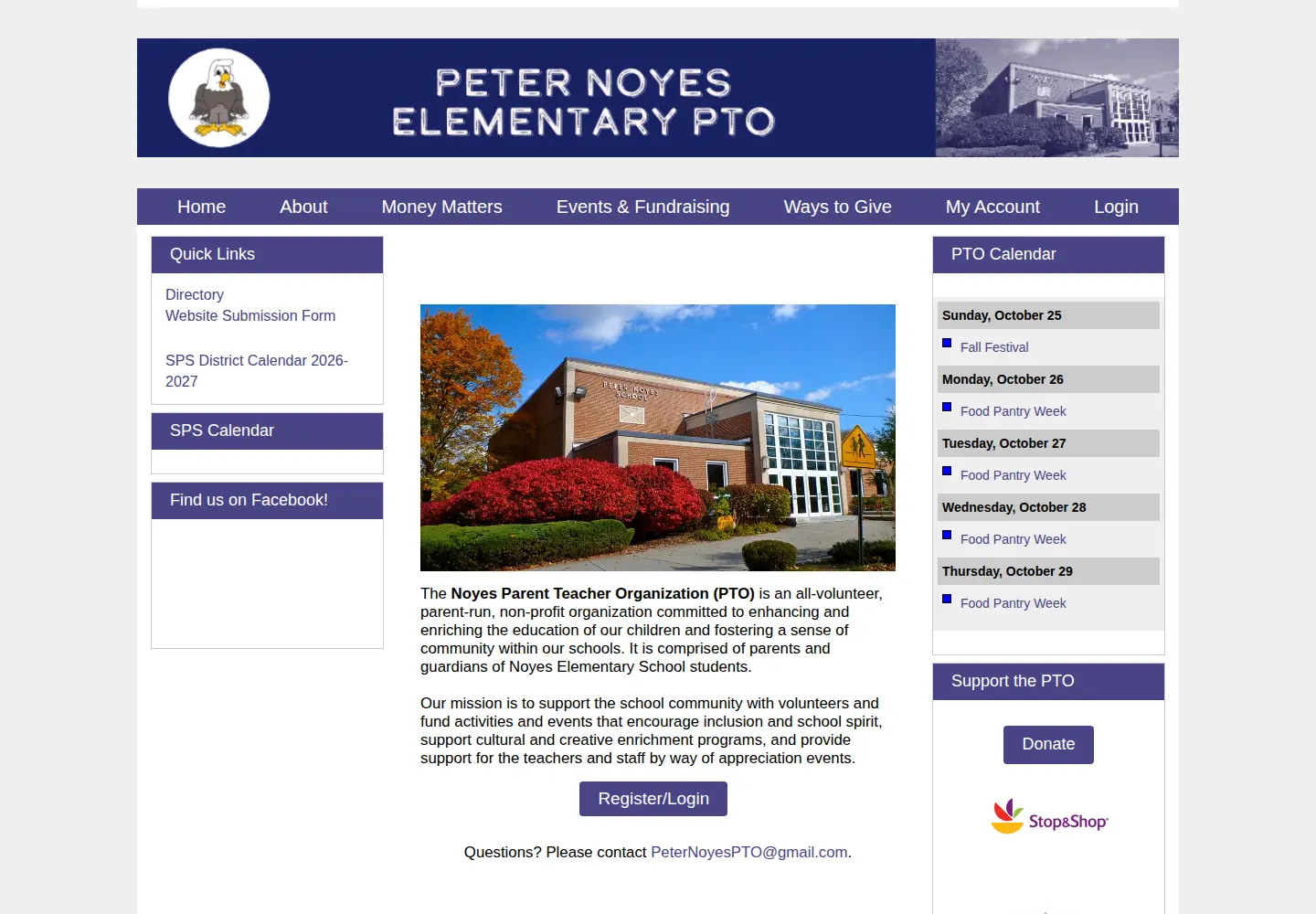 Screenshot of peternoyespto.org