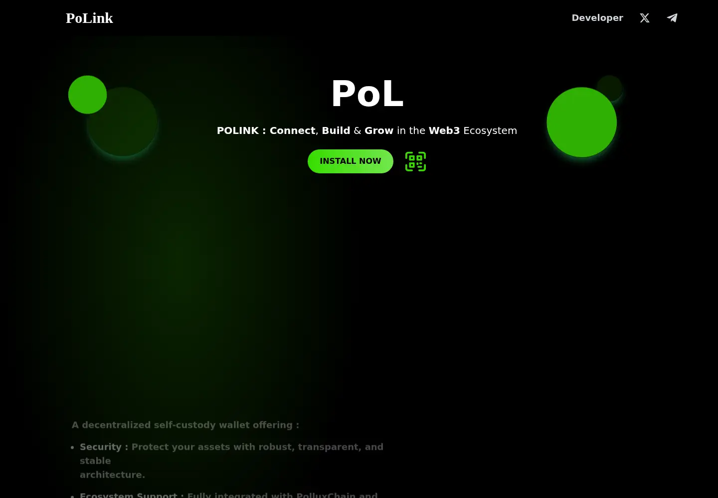 Screenshot of polink.org