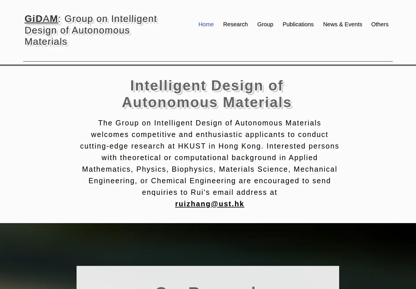 Screenshot of sirianray.org