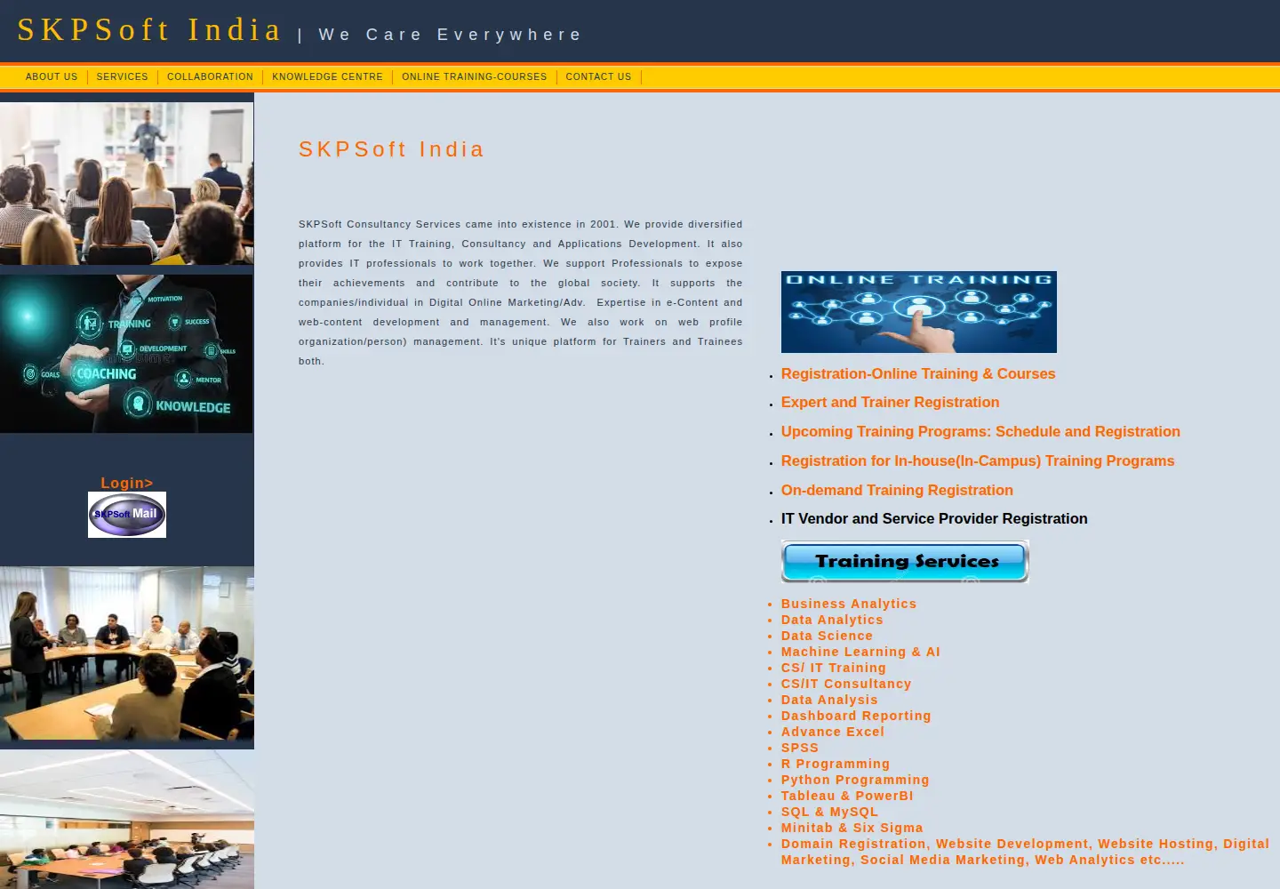 Screenshot of skpsoft.org
