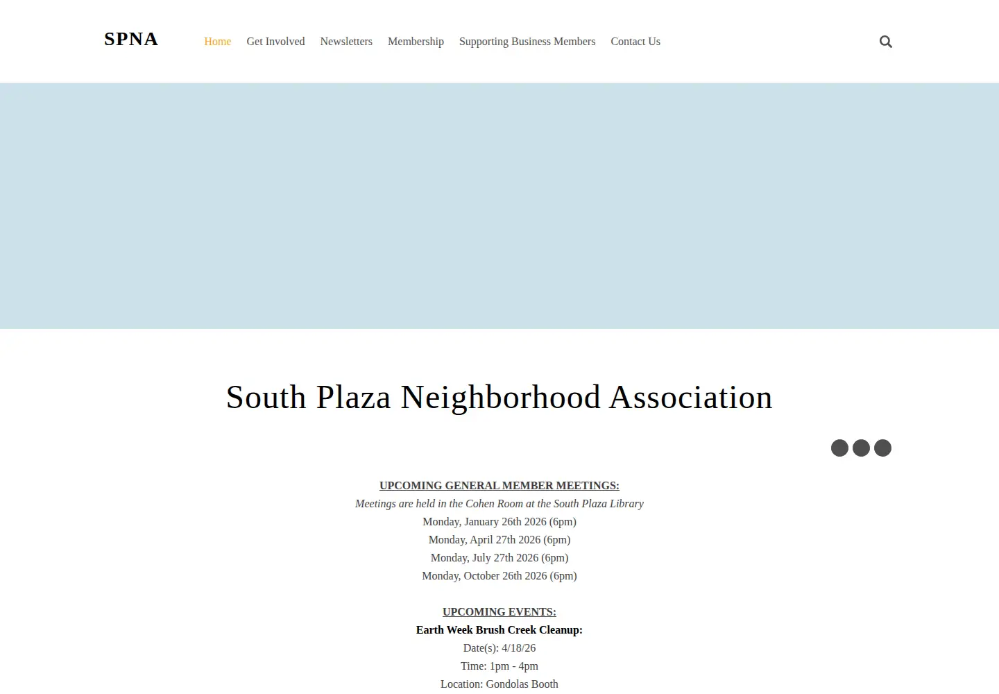 Screenshot of southplazakc.org