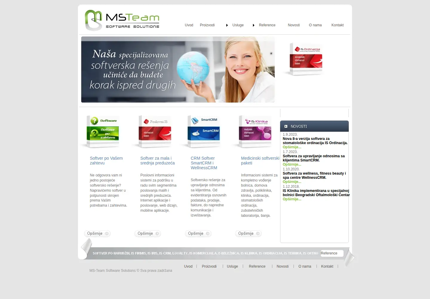 Screenshot of stomatolozi.org