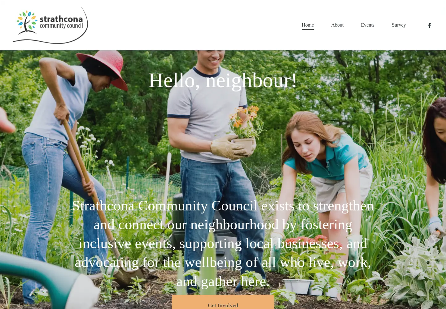 Screenshot of strathconacommunity.org