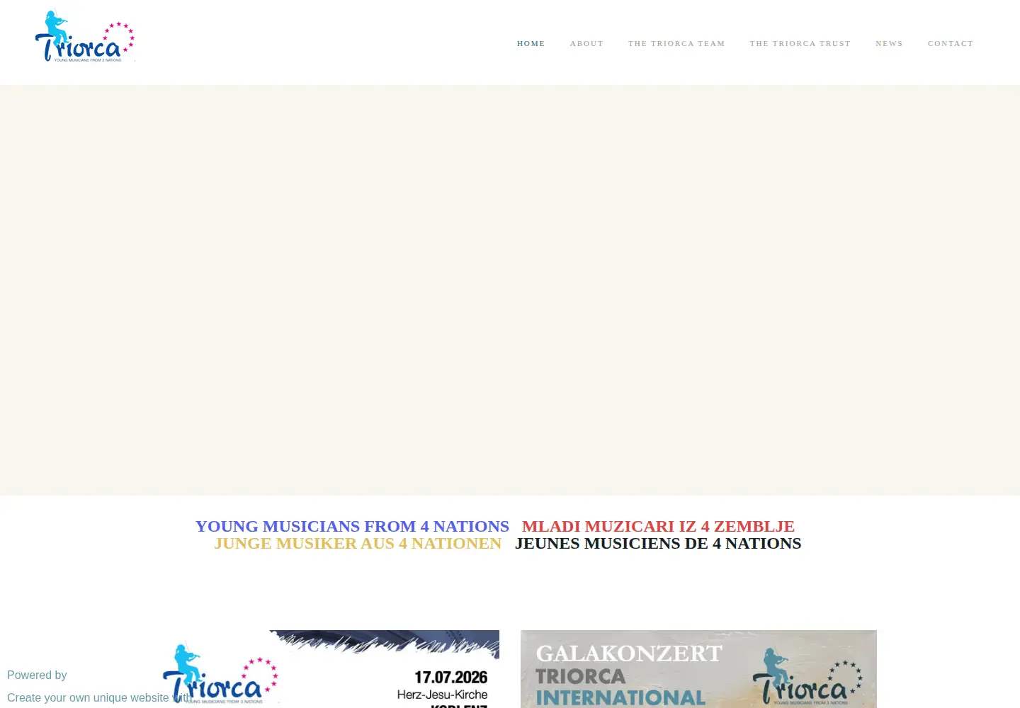 Screenshot of triorca.org