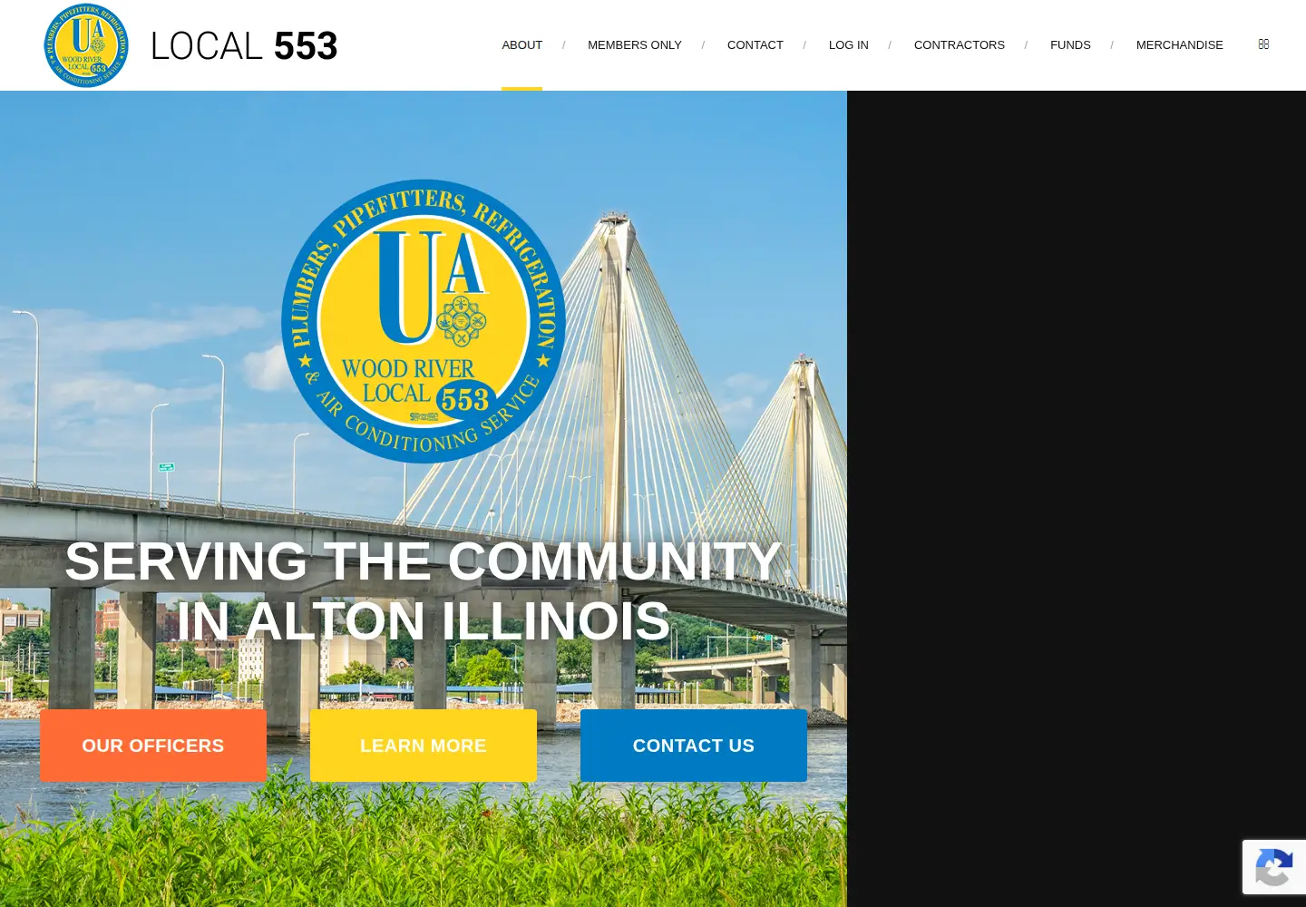 Screenshot of ualocal553.org