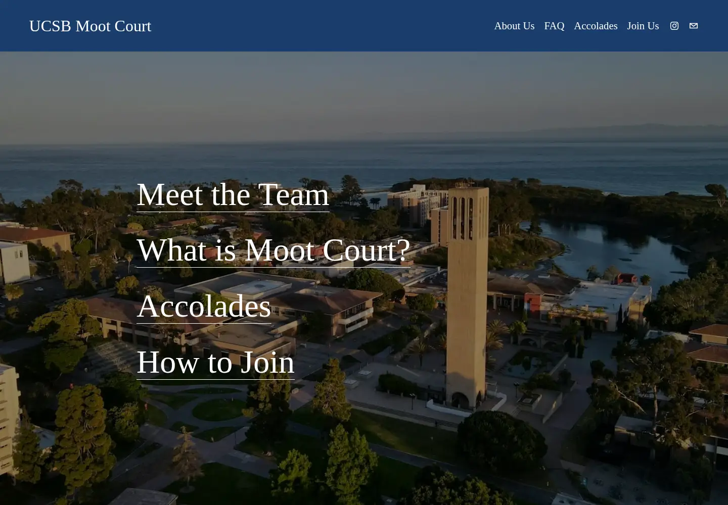 Screenshot of ucsbmootcourt.org