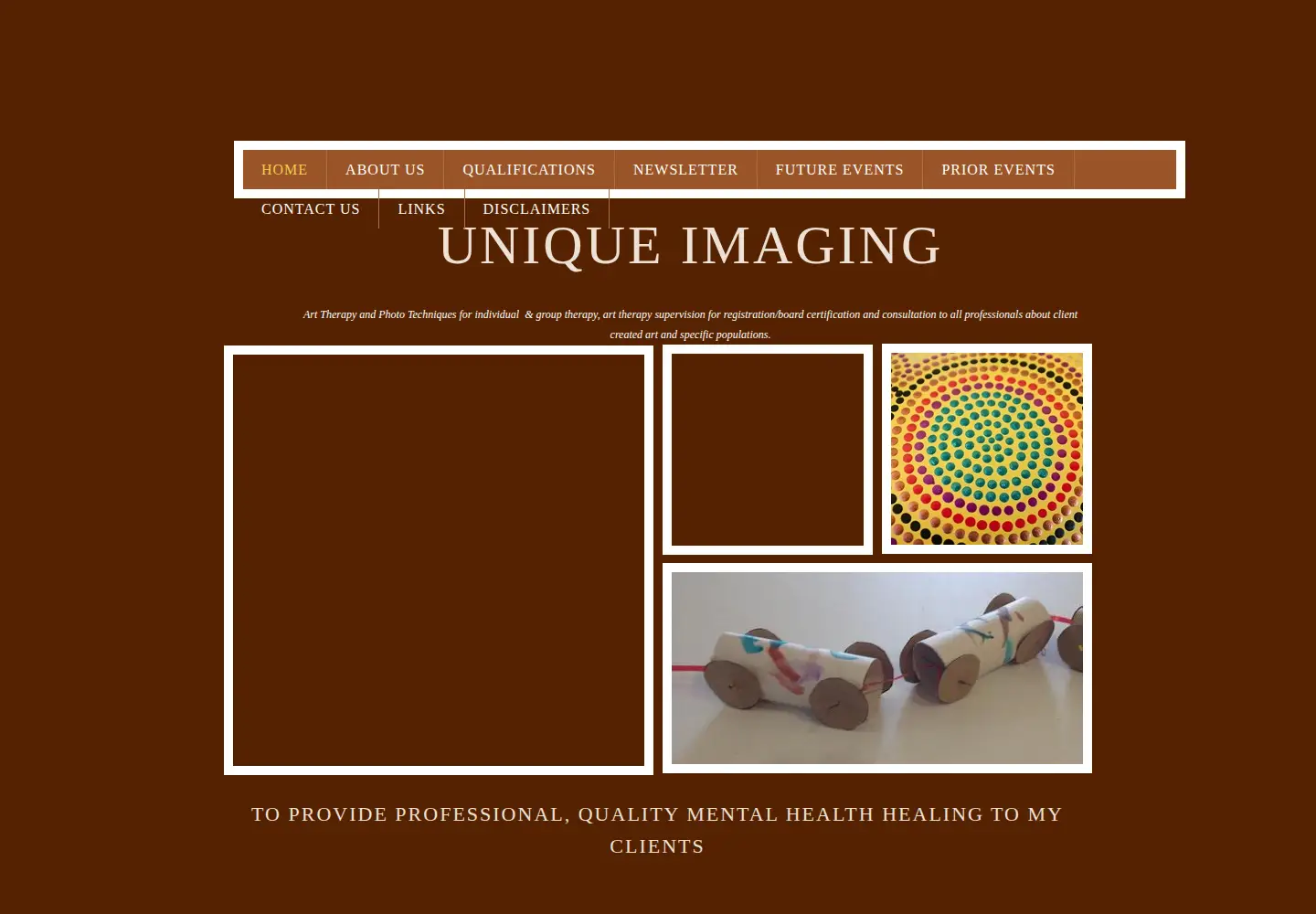 Screenshot of uniqueimaging.org
