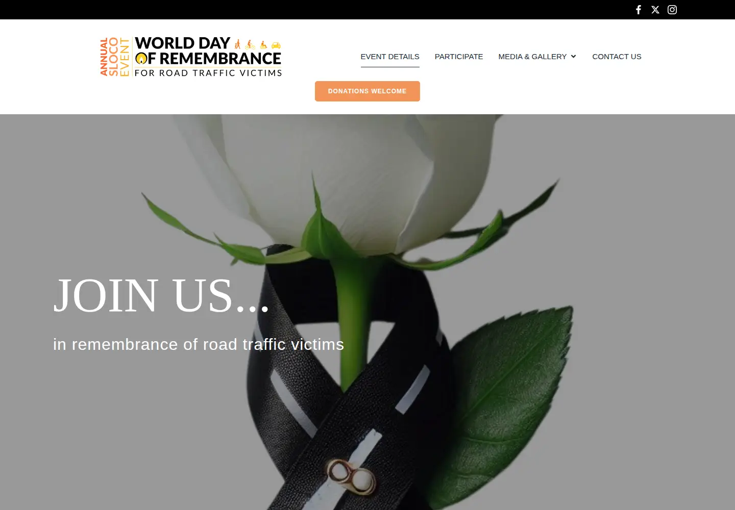 Captured homepage of wdor-slo.org in the current scan
