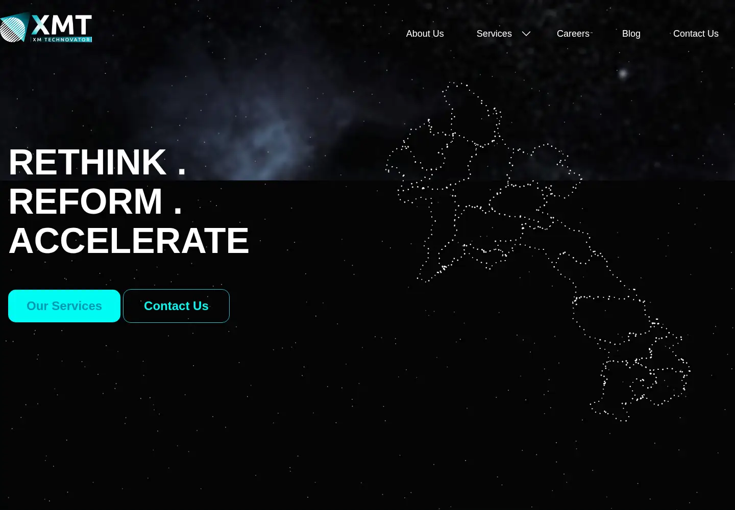 Screenshot of xmtechnovator.org