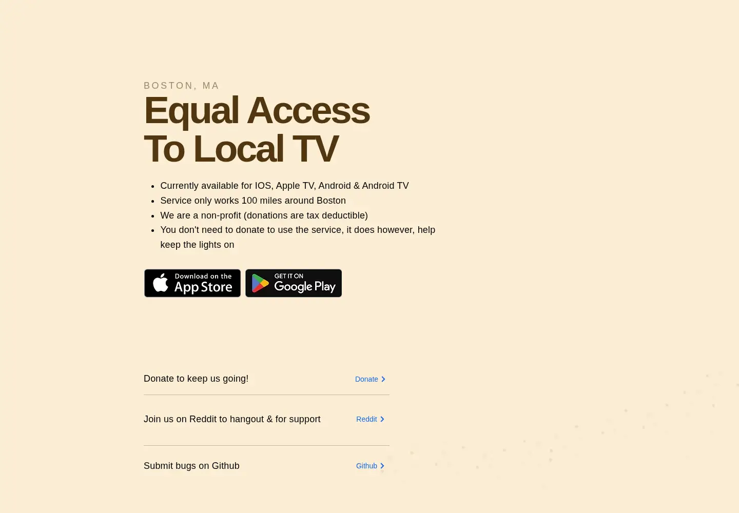 Captured homepage of yourlocaltv.org in the current scan