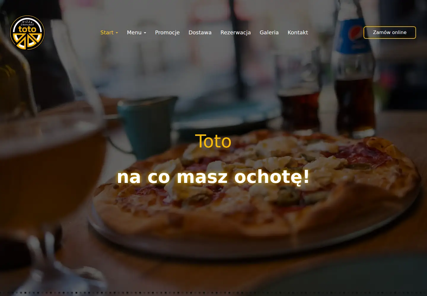 Screenshot of totopizza.com.pl