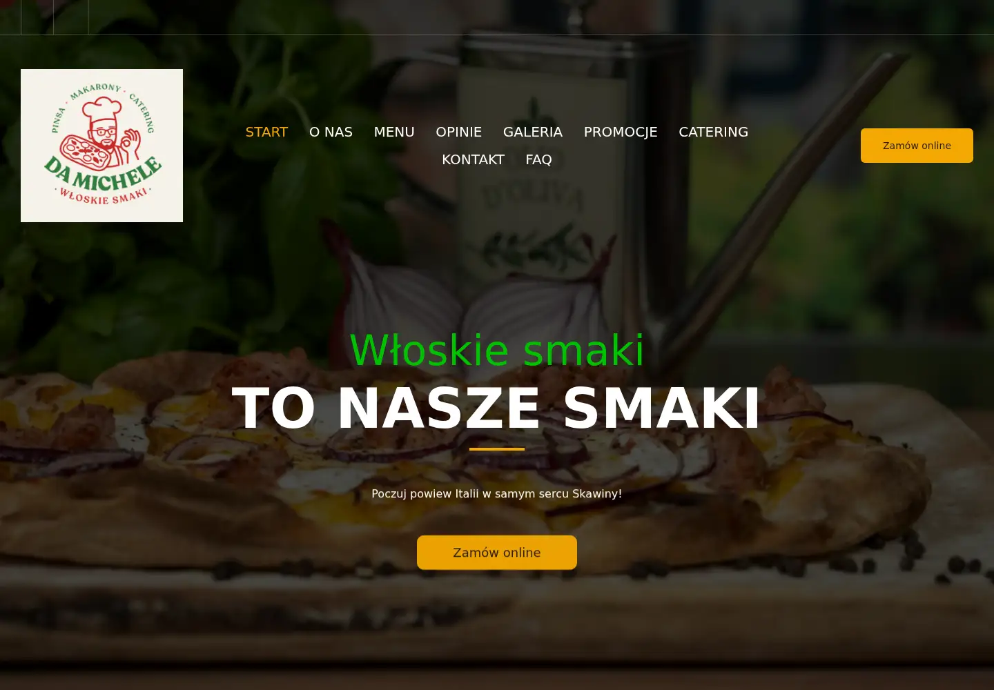 Screenshot of damicheleskawina.pl