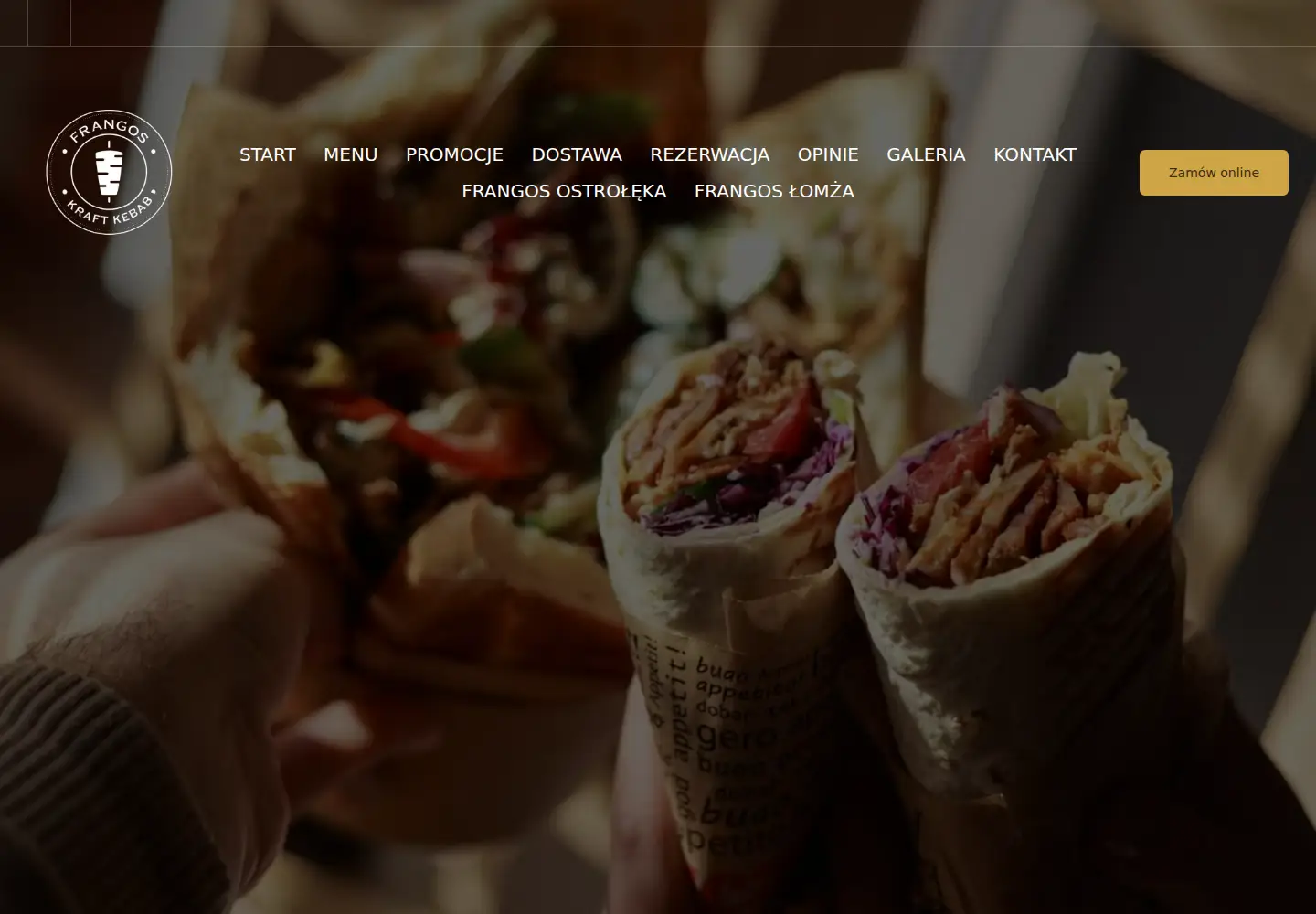 Screenshot of frangoskebab.pl