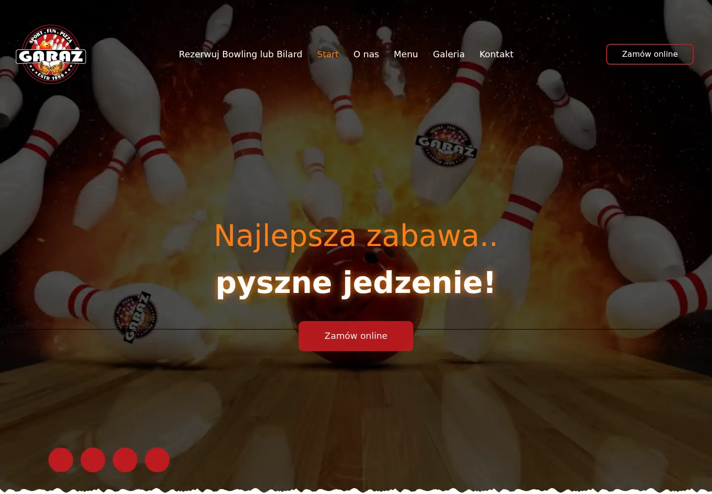 Screenshot of garazkregielnia.pl