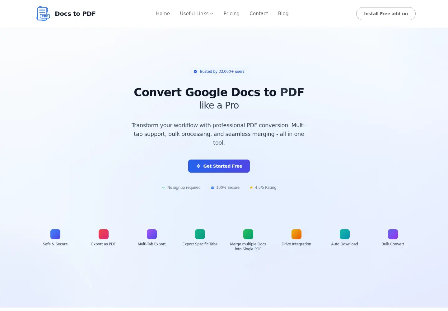 Screenshot of docstopdf.pro
