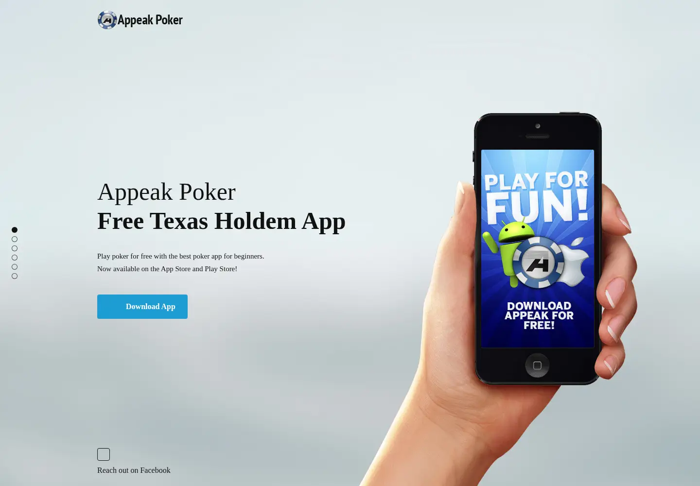 Captured homepage of appeak.se in the current scan