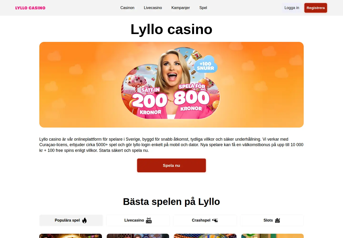Screenshot of crazylemontree.se