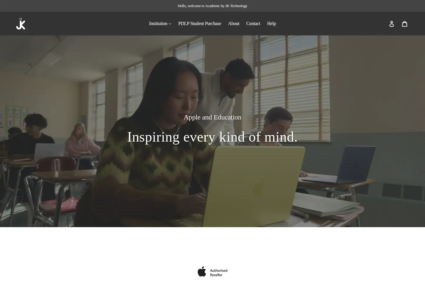 Captured homepage of academic.com.sg in the current scan