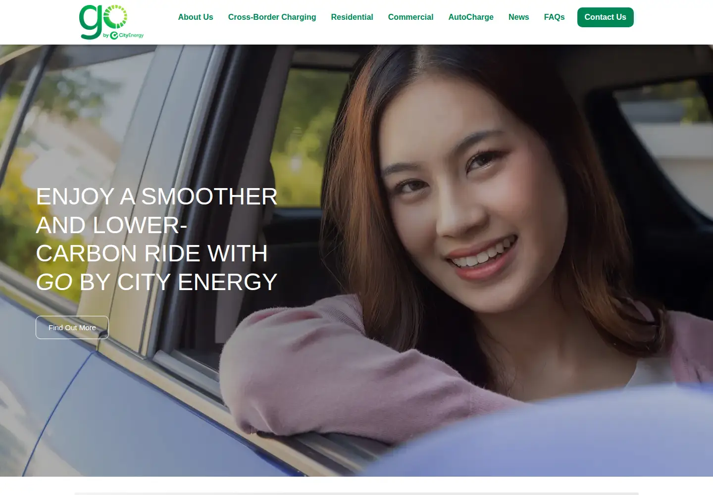 Captured homepage of cityenergygo.com.sg in the current scan