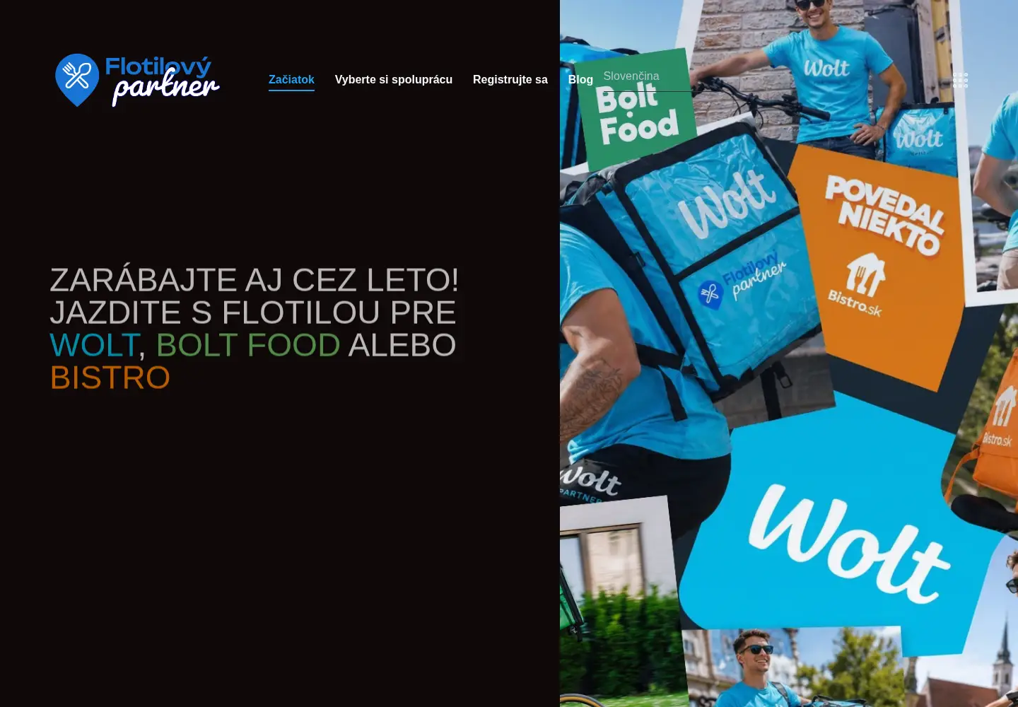 Screenshot of flotilovypartner.sk
