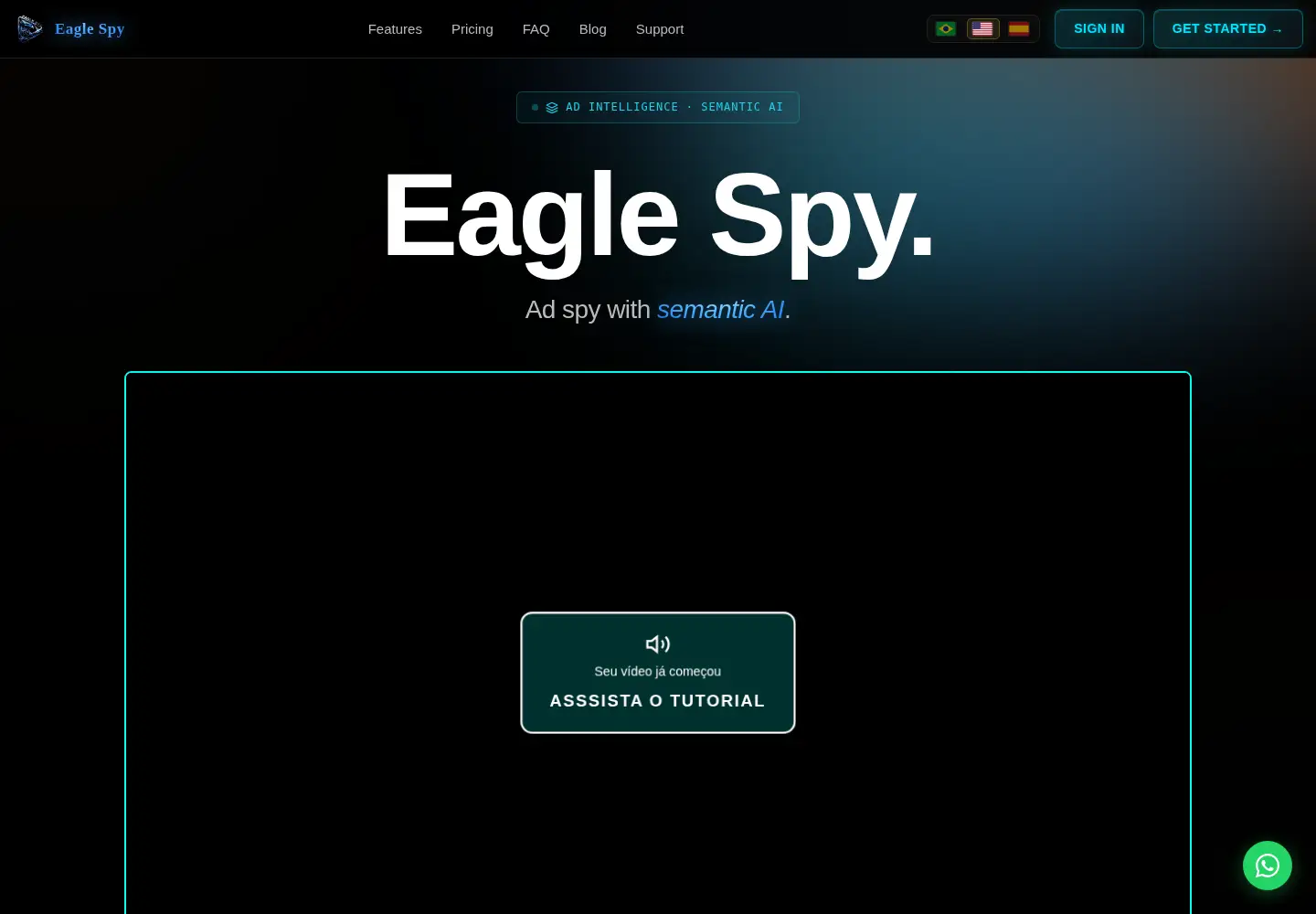 Screenshot of eaglespy.solutions