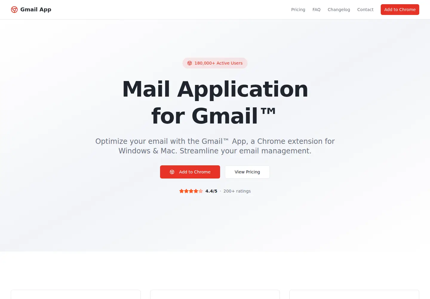 Captured homepage of gmailapp.store in the current scan