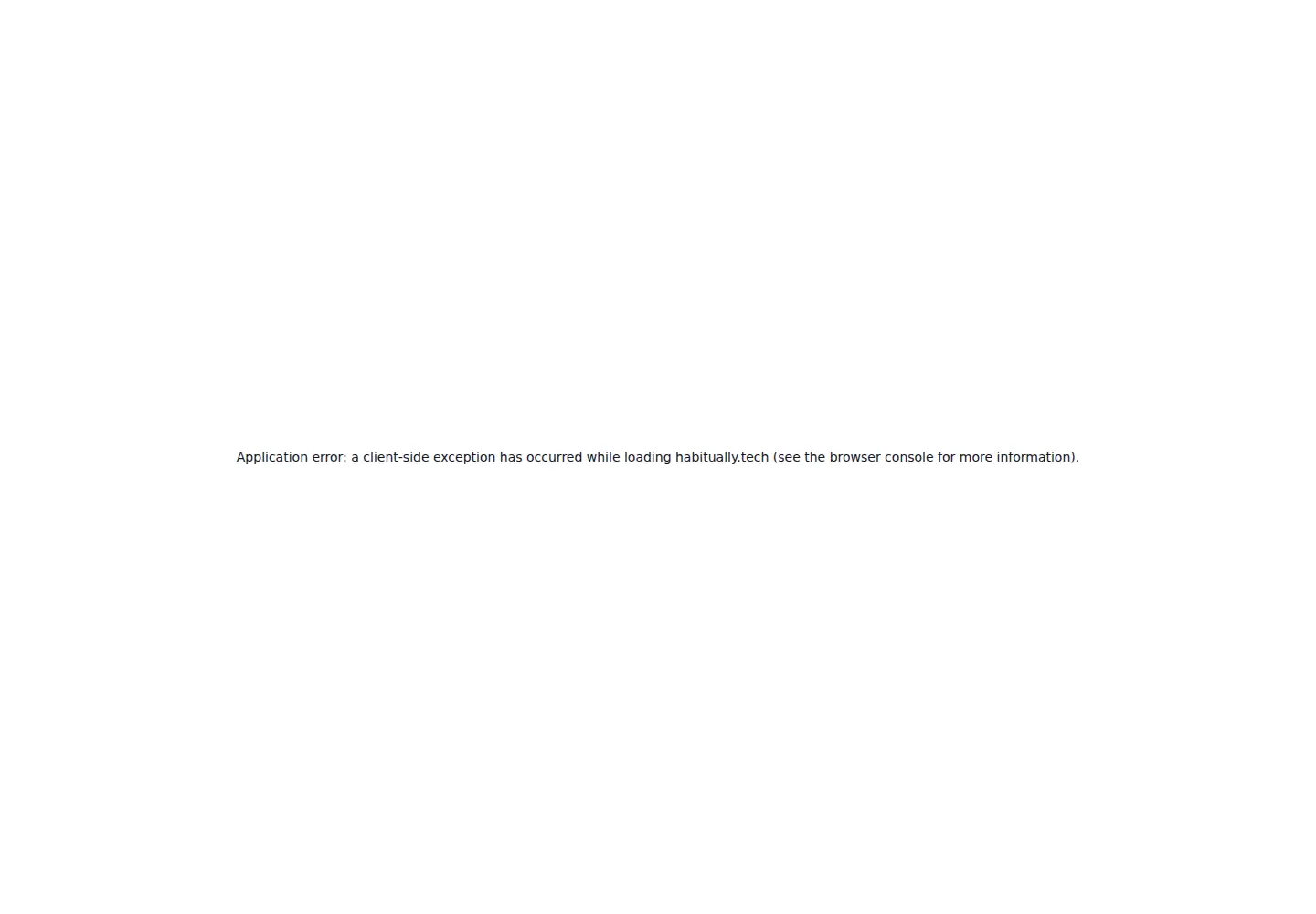 Screenshot of habitually.tech
