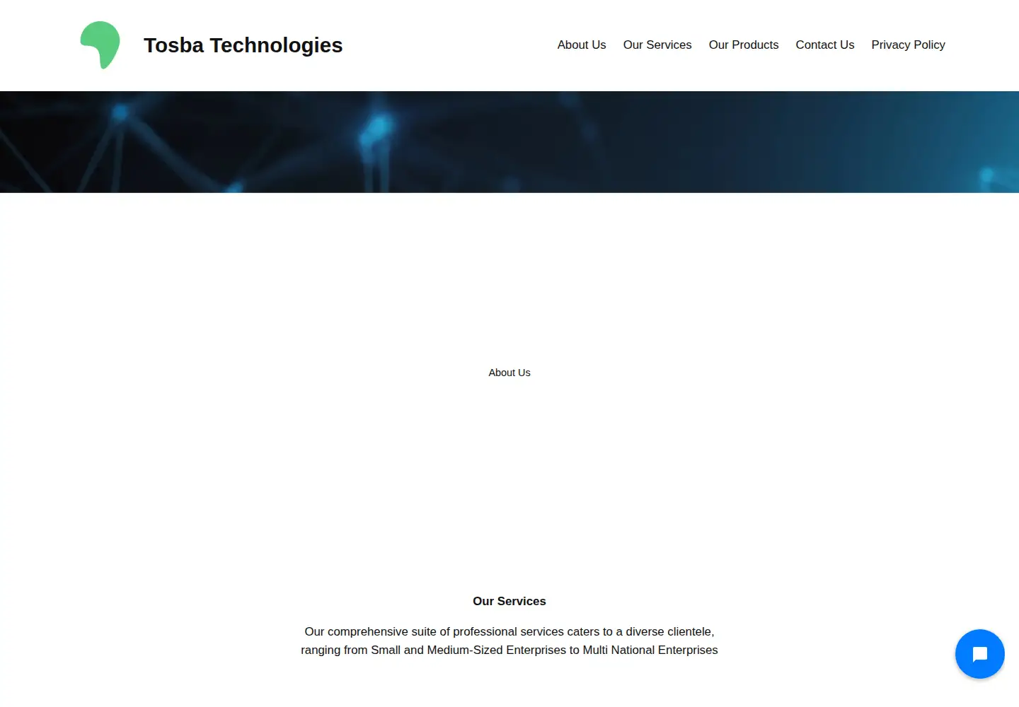 Screenshot of tosba.tech