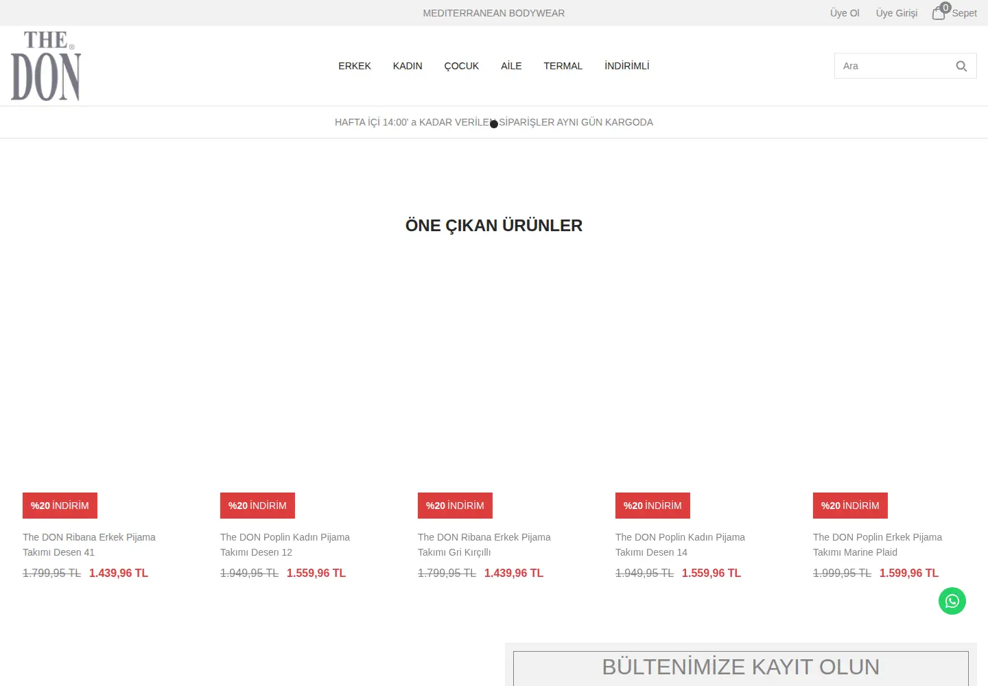 Screenshot of thedon.com.tr
