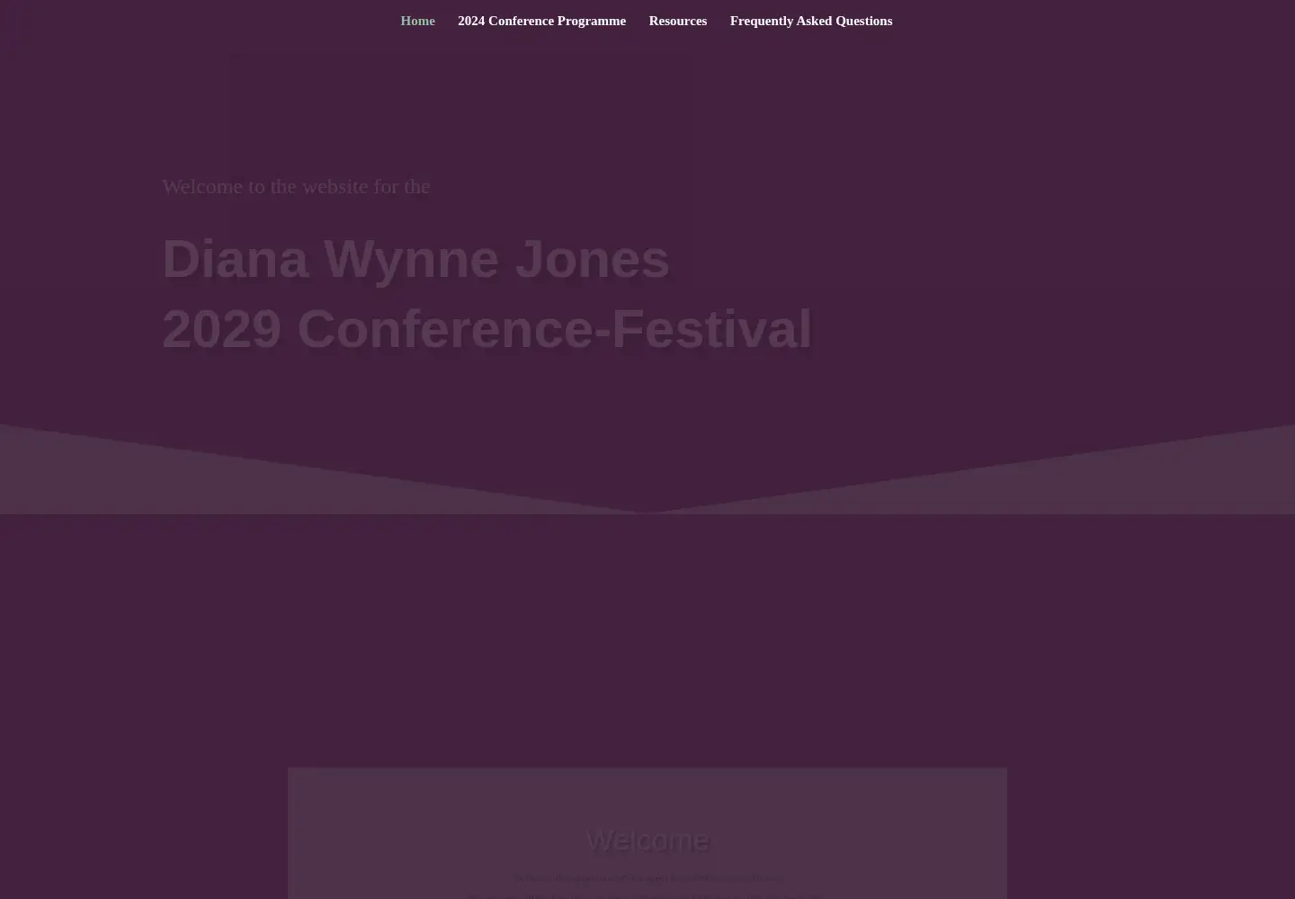 Screenshot of dwjconference.co.uk