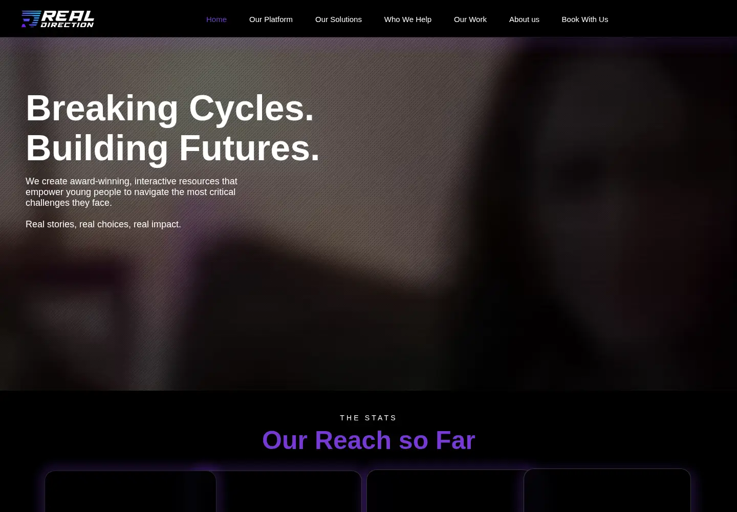 Screenshot of inforeal.co.uk