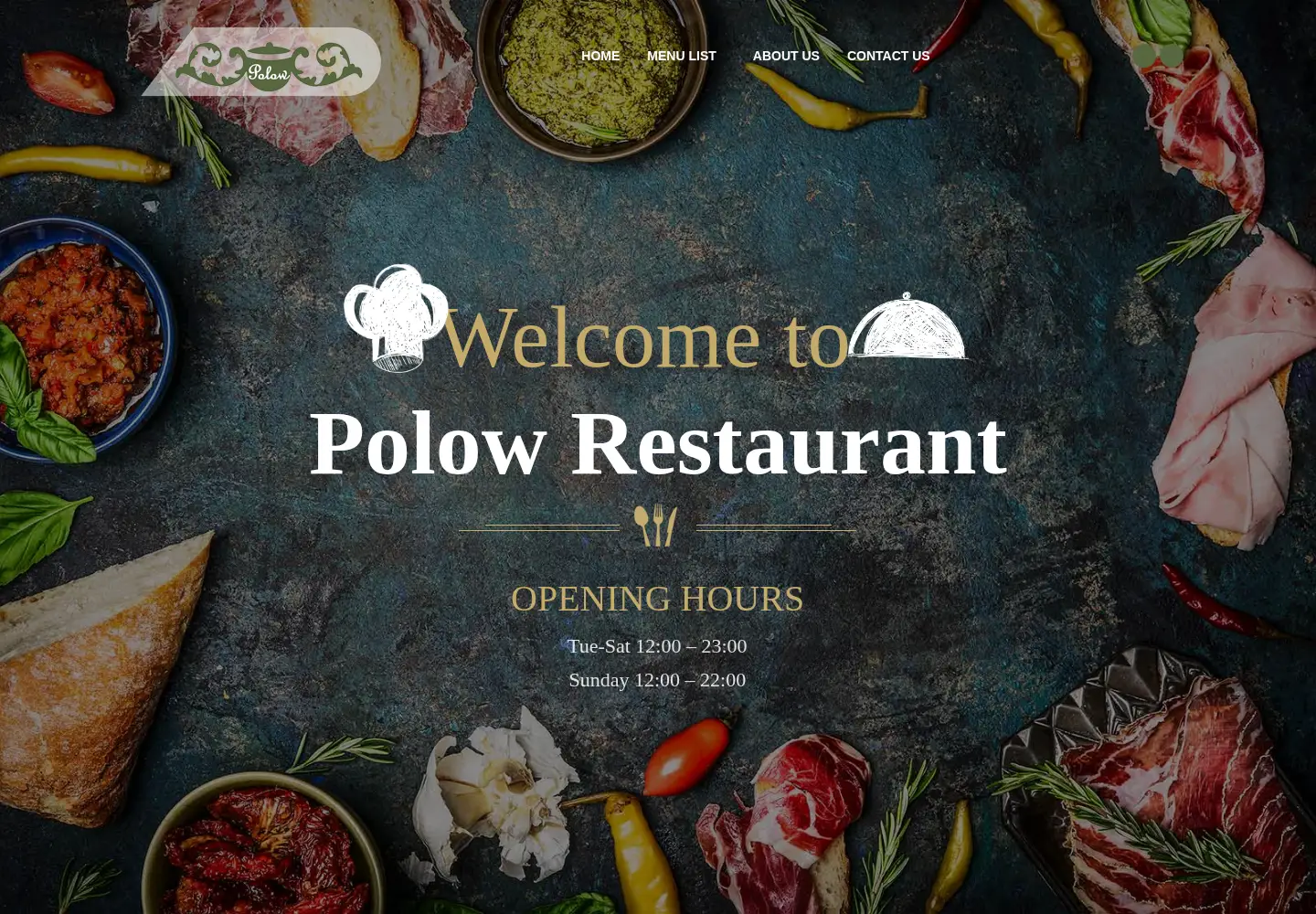 Screenshot of polowrestaurant.co.uk