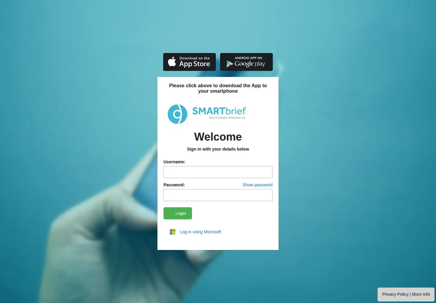 Screenshot of smart-brief.co.uk